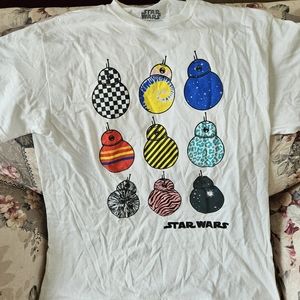 Star Wars BB-8 Pattern Unisex T-Shirt